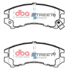 Přední DBA brzdové destičky Street Series Ceramic - DB1117SS Nissan 200SX (S13)