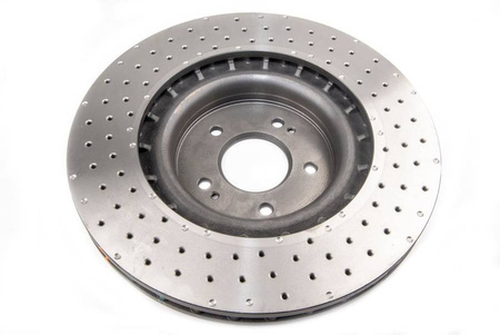 Přední brzdový kotouč DBA DBA disc brake - 4000 series - Drilled - DBA43342XD KIA Stinger