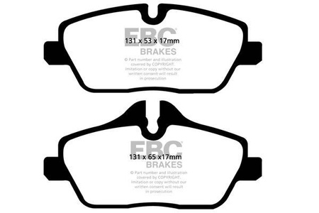 DP41578R - Sada brzdových destiček Série YELLOWSTUFF EBC Brakes