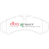 Přední brzdové destičky DBA Brake Pads Street Performance - DB1954SP IVECO Daily 2006-2011 2011-2014 2014-