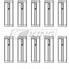 Obal hlavního ložiska King HONDA D-SERIES, F23A, F23Z, 16V - MB5568XP