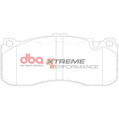 Přední brzdové destičky DBA Brake Pads Xtreme Performance Hawk HB603x.616 - DB2195XP BMW 1 Series E82 Coupe 135 E88 Convertible MINI Hatch 2nd Gen R56