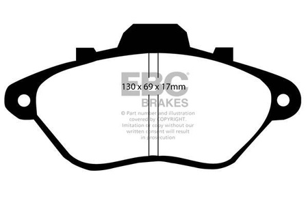 DP794/2 - Sada brzdových destiček Série ULTIMAX2 EBC Brakes