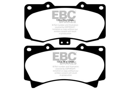 DP1759 - Sada brzdových destiček Série ULTIMAX2 EBC Brakes