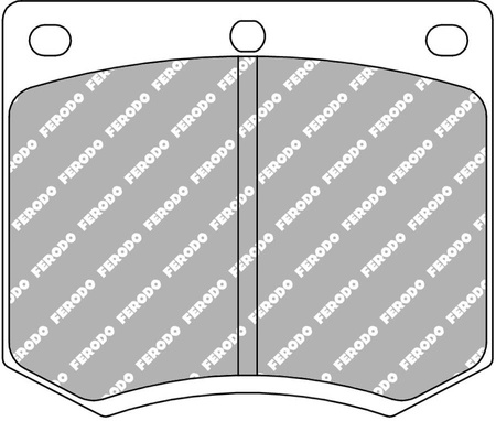 Přední brzdová destička Ferodo Racing DS2500 FCP167H AC ME 3000 CATERHAM 21 models Super Seven FORD Capri Consul Cortina Escort 1 2 Van Granada Taunus HYUNDAI Stellar LOTUS Eclat Elan ROVER Healey