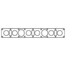 Sada těsnění sacího potrubí Cometic Jaguar 3.8/4.2L str Port