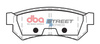 Zadní DBA brzdové destičky Street Series Ceramic - DB2056SS
