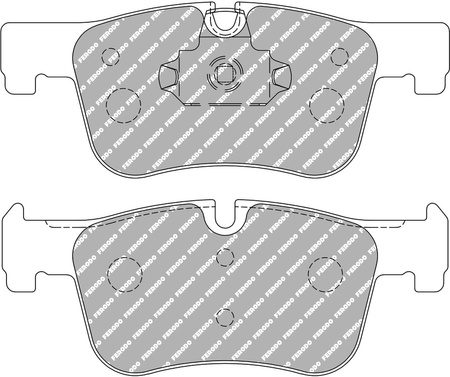 Přední brzdová destička Ferodo Racing DS2500 FCP4489H BMW 1 F20 F21 2 Coupe F22 F87 3 F30 F80 G20 Gran Turismo F34 Touring F31 4 Convertible F33 F83 F32 F82 F36 OPEL MANTA B CC 53_ 55 