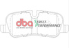 Zadní brzdové destičky DBA Brake Pads Street Performance Hawk HB682x.657 - DB1781SP LAND ROVER Discovery 3 4 Range L322 Sport L320