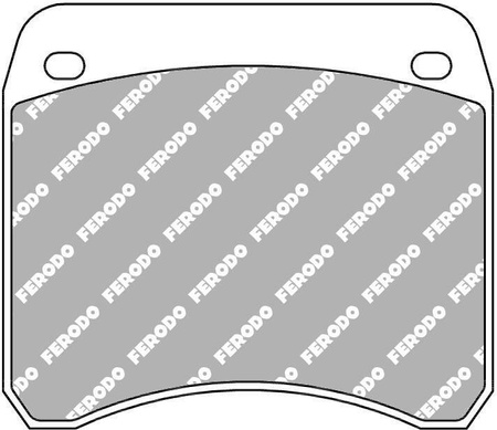 Zadní brzdová destička Ferodo Racing DS3000 FCP342R RENAULT Clio II ROVER Mini
