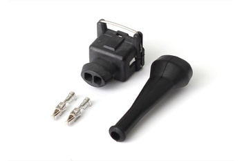 Haltech Pouze zástrčky a kolíky Bosch EV1 (čtvercové) 2 Pin Junior Tim - HT-030300