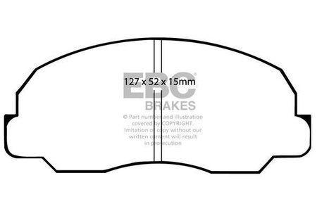 DP541 - Sada brzdových destiček Série ULTIMAX2 EBC Brakes