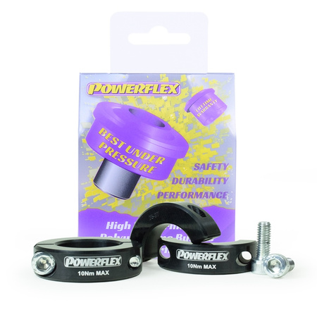 Boční podpěrné svorky 25-27 mm Polyuretanové pouzdro Powerflex Road Series Roll Bar Support Clamps Roll Bar Lateral Support Clamps PFC25-27