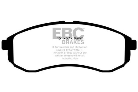 DP41481R - Sada brzdových destiček Série YELLOWSTUFF EBC Brakes
