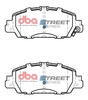 Přední brzdové destičky DBA Brake Pads Street Series Ceramic - DB2304SS HONDA HR-V RU