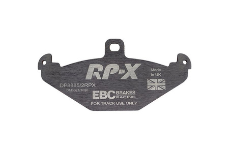 DP8885/2RPX - Sada závodních brzdových destiček Série RP-X Racing EBC Brakes