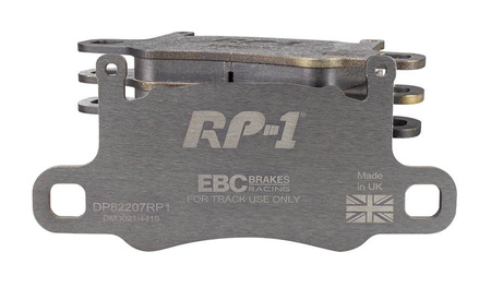 DP82207RP1 - Sada závodních brzdových destiček Série RP-1 Racing EBC Brakes