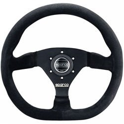 Semišový volant Sparco L360