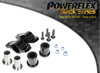 Přední lichoběžníkové rameno Zadní pouzdro Offset Polyuretanové pouzdro Powerflex Black Series Ford Focus Models Focus Mk1 inc ST and RS (up to 2006) Focus Mk1 RS PFF19-803GBLK
