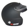 Helma RRS Protect Jet Open Matt Black - Snell FIA HANS