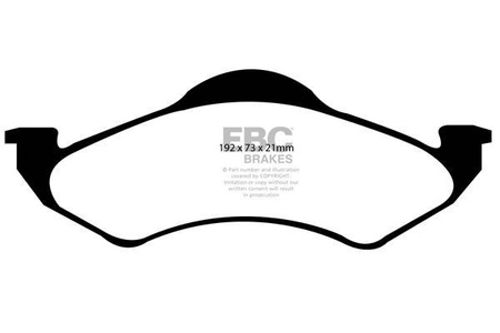 DP1318 - Sada brzdových destiček Série ULTIMAX2 EBC Brakes