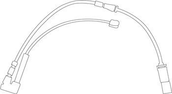 EFA184 - Snímač opotřebení brzdových destiček EBC Brakes