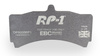 DP8005RP1 - Sada závodních brzdových destiček Série RP-1 Racing EBC Brakes