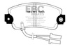 DP653 - Sada brzdových destiček Série ULTIMAX2 EBC Brakes