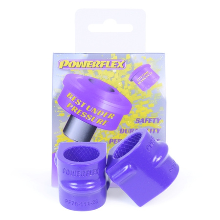 Pouzdro zadního stabilizátoru 28 mm Polyuretanové pouzdro Powerflex Road Series TVR T350 (2002 - 2006) PF79-111-28