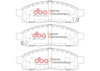 Přední brzdové destičky DBA Brake Pads Xtreme Performance - DB1774XP FIAT Fullback MITSUBISHI L 200 06-15 L200 MQ Series