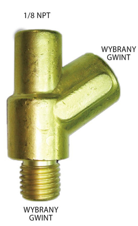 T-kus snímače oleje 1/8 NPT Auto Gauge