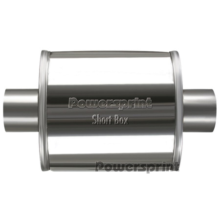 Uniwersalny tłumik owalny Powersprint Short Box
