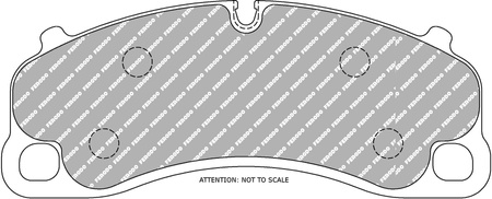 Přední brzdová destička Ferodo Racing DS1.11 FCP4664W PORSCHE 718 BOXSTER 982 Cayman CAYMAN 911 991 991.2 992 Convertible 981 