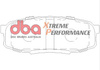 Zadní brzdové destičky DBA Brake Pads Xtreme Performance ECE R90 certified Hawk HB590x.682 - DB1857XP LEXUS LX450 LX570 TOYOTA Landcruiser 200 series Sequoia