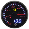Indikátor Auto Gauge tlak oleje - VAROVÁNÍ LED