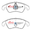 Přední brzdové destičky DBA Brake Pads Street Series Ceramic - DB2186SS AUDI A4 Allroad quattro B8 A5 Cabriolet A6 C7 Avant A7 4G8 Q5 8R S4 S5
