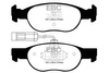 DP1059/2 - Sada brzdových destiček Série ULTIMAX2 EBC Brakes