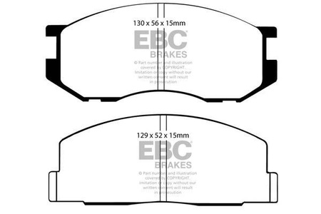 DP536 - Sada brzdových destiček Série ULTIMAX2 EBC Brakes