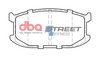 Přední brzdové destičky DBA Brake Pads Street Series Ceramic - DB241SS ISUZU Gemini MAZDA 323